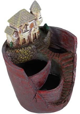 BESTonZON 1pezzi in Rotondo Per Piante Decorazione Per in Contenitore Per Piante in in Per Tavolo Bacinella in Per Per Balcone