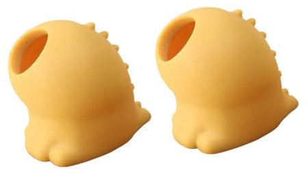 VALICLUD 2pcs Silicone Egg Separator Practical Yolk and White Divider for Baking Safe Lightweight Easy to Clean Kitchen Gadget for Quick and Convenient Cooking