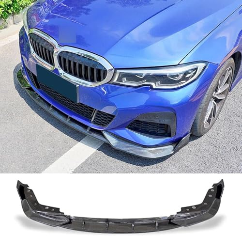 WeiYH Auto Frontspoiler für BMW 3 Series G28 G20 Sports 2020, Frontstoßstange Lippe Lippen Flügel Exterieur Frontdiffusor Luftleitblech Vorne