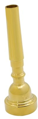 WHAMVOX Kupfertrompete Mundstück 5c Trompetenstimmen mit Eleganter Goldener Oberfläche und Praktischer Dekoration für Geburtstagsfeiern und Familientreffen