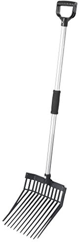 Tough 1 Youth Pro Pick Stall Fork W/2Pc Handle Blac