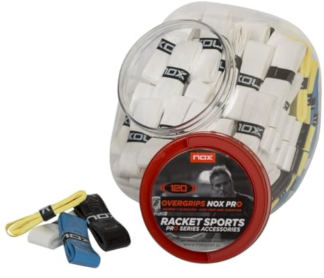 NOX Overgrip pádel Pro Colores (Tambor 120 Unidades)