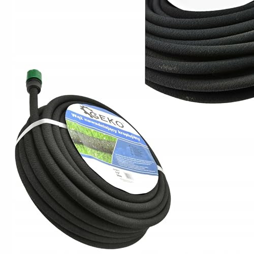 Tuyau microporeux d'irrigation Goutte à Goutte pour l'arrosage économe du Jardin 1/2 30 m