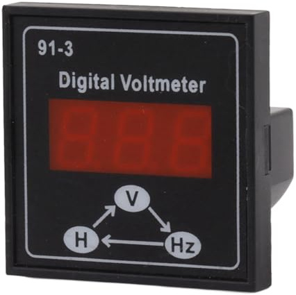 TOPINCN 220V 380V AC Corrente Tensione Amperaggio Potenza Energia Misuratore di Pannello LCD Display Digitale Amperometro Voltmetro Multimetro per Gruppo Elettrogeno a Benzina