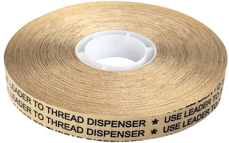 KLEBESHOP24 Transferklebeband doppelseitig 9 mm x 33 m auf Rolle | transparent, stark klebend, ohne Träger, geeignet für ATG 700
