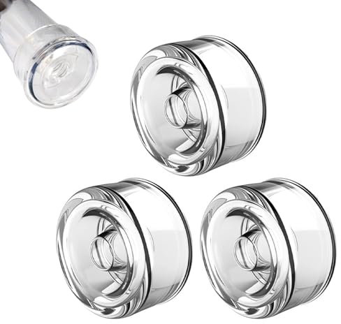 Penies Pump Penispumpe Manschette Penispumpen Auswechselbare Manschetten Penis Aufsatz Penies Verlängerung Pumpe Sleeve 3 Stück für Penis Pumps Pension Pump Muschi Pumpe Vakuumpumpe für Den Mann