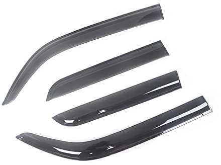 DZSLLOOI Auto Windabweiser Für VW Für Golf 5 2005-2010 Plus Schrägheck Auto Seitenfenster Visier Schutz Lüftung Markisen Shelters Regen Ventvisor Deflector Regenschutz