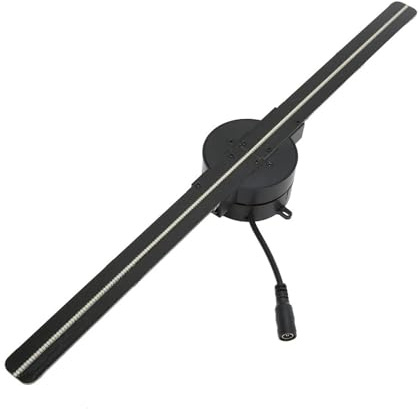 3D Hologram Fan 3D Hologram Fan, 42CM WiFi 3D Holographic Projector, Advertising Display Light, HD Holographic Projector for Stores Bars Party Xmas for Business Store Signs,Bar,Party Halloween