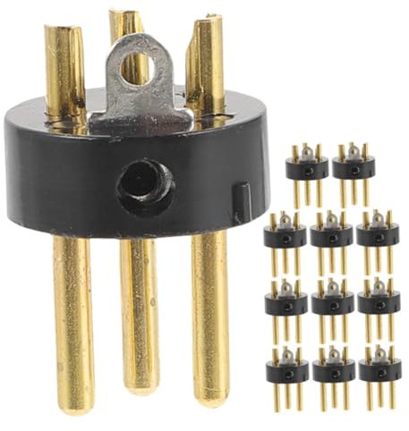 TOYANDONA 12stücke Xlr Pin Mikrofon Hochwertige Audiostecker Für Mikrofone Langlebige Und Zuverlässige Verbindung Geeignet Für Ktv Und Audio-anwendungen