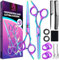 Hairdressing Scissors Hair Thinning Scissors, 6.7”Hair Scissors and Barber Scissors, Professional Hair Cutting Scissors Kit, Stainless Steel Thinning Shears for Barber, Salon, Women, Home, Men