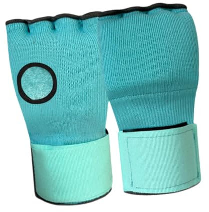 Oshhni Boxbandagen, Innenhandschuhe, weich gepolsterter Handschutz, Boxbandagen mit Langer Handgelenkschlaufe für Sport, MMA, Muay Thai, GrÜn