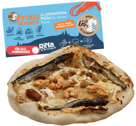 RiNa Hundepizza Frutti di Mare Thunfisch, Sardine, Riesengarnele 200 g