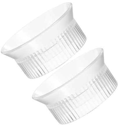 FUNNETOYU 2pcs Plastic Espresso Dosing Funnel Ring for Precise Dosing Tools Espresso Accessories Making Part Accessory