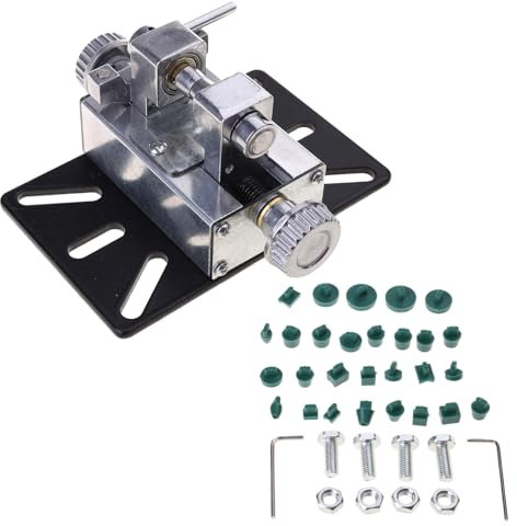 Lochbohrer aus Aluminiumlegierung für Schmuck, Perlen, Stein, Bohrmaschine, Perlenstanzhalter, Metall, Holzbohrer