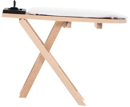 Beaupretty 1 Ensemble Table Miniature Fer Fer à Repasser pour Maison de Poupées Décoration Unique et Réaliste Éducatif pour et Fêtes