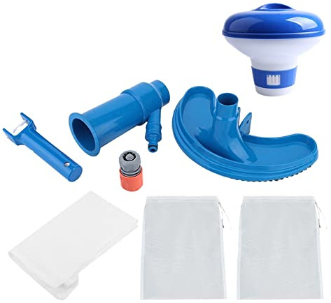 ZGJIAJU Aspirador De Piscina Kit de Limpieza al vacío for Piscina al Aire Libre(120 and Dispenser)