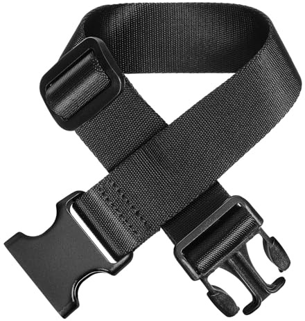 Beavorty Adjustable Shoulder Strap for Handbags and Belt Bags Fanny Pack Extender with Durable Construction Crossbody and Waist Backpack Replacement Strap Adjustable Length for Comfortable Fit