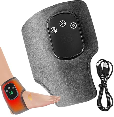 Massaggiatore Per Piedi Strumento Intelligente per Caviglia con | Massaggiatore Regolabile Senza Fili Per Piedi E Caviglie Con Calore Per Relax Quotidiano