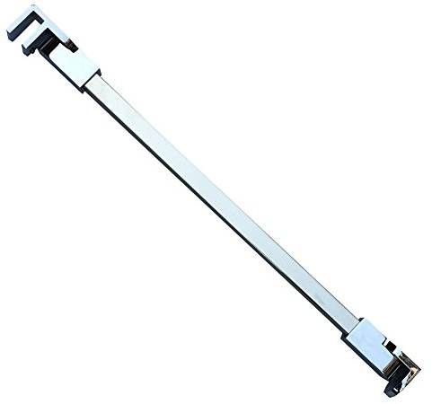 100 cm Edelstahl rahmenlose Dusche Tür Feste seitenwandplatte wall-to-glass Unterstützung Bar für 6mm 8mm 10mm Dick Glas von m-home