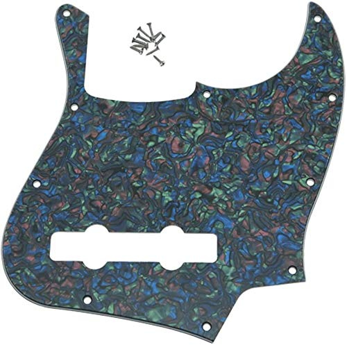 Dopro 5 String Jazz Bass Plektrum Guard J Bass Kratzplatte für USA / Mexican FD 5 String Jazz Bass Abalone Pearl