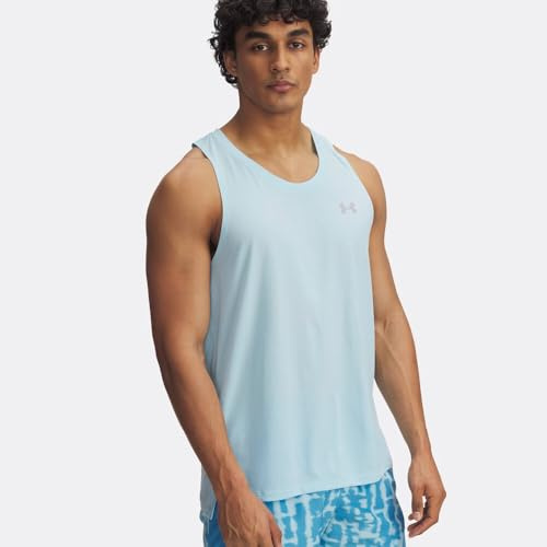 Under Armour UA Launch Singlet - Stream//Reflekterande - SM
