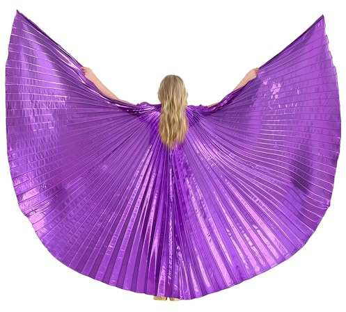 MUNAFIE Flügel Halloween Kostüm für Mädchen und Jungen Feenflügel Isis Wings Flügel Kostüm für Karneval Cosplay Party
