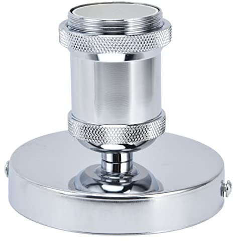 Portalámparas Vintage E26 E27, Portalámparas de Techo Retro, Portalámparas con Boca de Tornillo, Portalámparas de Rosca con Accesorios para Cocina, Dormitorio, Sala de Estar
