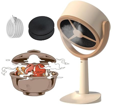 Portable Range Hood, Mini Desktop Cooker Hood, With Strong Suction and Low Noise, Small Kitchen Extractor Fan, for Home Kitchen Hot Pot