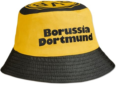 Borussia Dortmund Unisex BVB Bvb09 Fischerhut, Gelb, Einheitsgröße EU