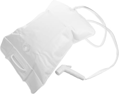 BESPORTBLE Tragbarer Duschbeutel 10 l Campingdusche Aus Wasserabweisendem Material Mit Schlauch Für Outdoor Aktivitäten Wie Wandern Angeln Kompakt Leicht Campingzubehör
