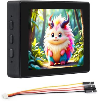Waveshare RP2350 2.41inch AMOLED Touch Display Development Board, 450 × 600 Pixels, QSPI Interface, Dual-core & Dual-Architecture Design, Accelerometer and Gyroscope Sensor, with Case