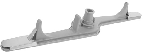 MUCKLILY Brazo Rociador Inferior Para Lavavajillas De Plástico Gris Claro, Accesorio De Repuesto Resistente Al Desgaste Para Funcionamiento, Compatible Múltiples Modelos y Uso Doméstico