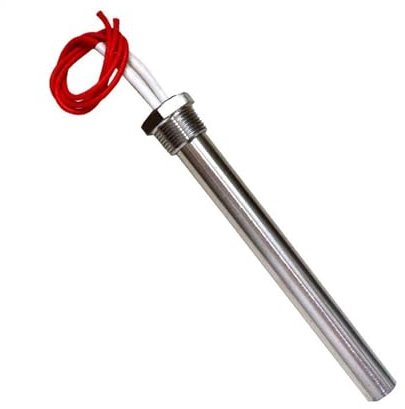 Cartridge Heater SUS304 Water Heating Element Immersion Tubular Heater Pipe 60v Cartridge Heater 1/2 Thread(500w)