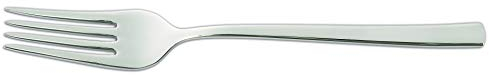 Arcos Tenedor de Postre Acero Inoxidable 18/10 Monoblock 185 mm, Resistente y Elegante para Repostería, Serie Capri