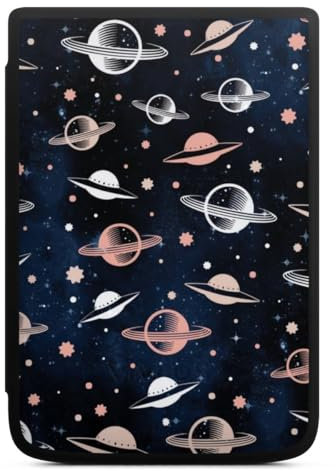 DeinDesign Coque pour liseuse Compatible avec Vivlio Touch HD Plus Etui pour liseuse Protection pour liseuse Étoiles Planète Motifs