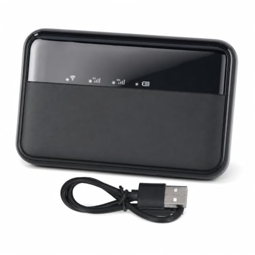 Routeur 5G Portable Hotspot WiFi 6, Modem Mobile Double Bande 10000mAh pour 16 Appareils Voyage