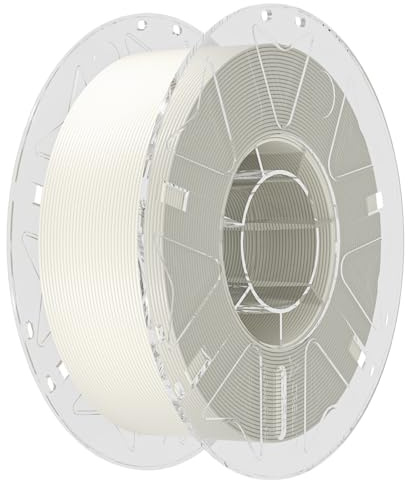 Creality PLA Filament 1.75mm for K2 Plus Combo, RFID 3D Printer Filament PLA for High Speed 30-600mm/s, 1kg(2.2lbs)/Spool Hyper PLA Filament Support CFS, Fits for Most 3D Printers (White)