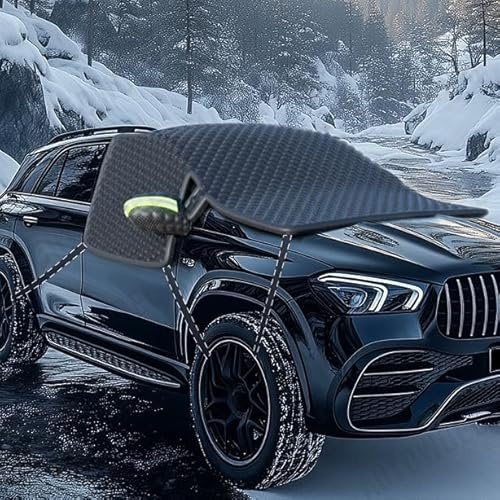 MOOWI Frontscheibenabdeckung Auto für Audi A1 A2 A3 A4 A4L A5 A6 A6L A7 A8, Windschutzscheibe Schnee Abdeckung Auto Motorhaube Schnee Abdeckung Winter Auto Scheibenabdeckung,Sedan/SUV