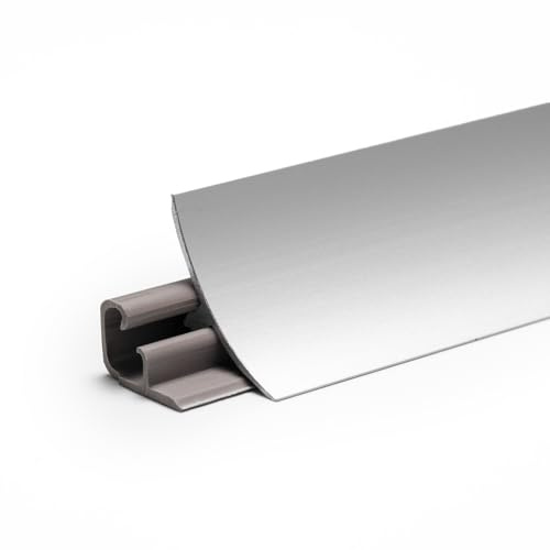 DQ-PP WINKELLEISTE 1,5m – Aluminium – 23 x 23mm – GRATIS Schrauben – Küchenleiste Arbeitsplatte Küchenabschlussleiste Wandabschlussleiste Tischplattenleisten