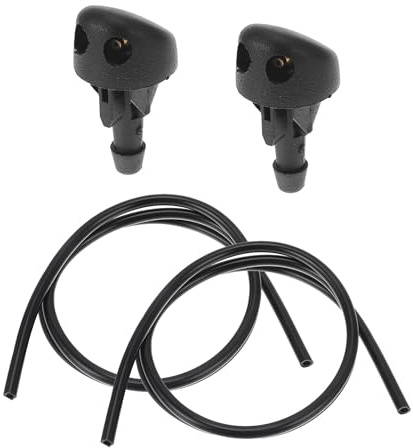 A ABSOPRO Kit Ugelli Lavavetro Per Renault Clio 98-25 2 Pezzi | Per Renault Clio M/K2 1998-2025. OE:7700413545. Sostituisce Ugelli Rotti. Include 2 Tubi Flessibili 1 Metro