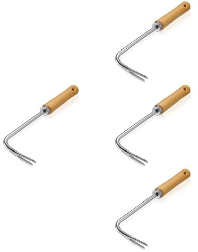 GALPADA 4pièces Outil De Désherbage Manuel Portable avec pour Jardinage Outil Extraction De Mauvaises pour Et Légumes