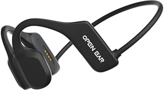 Open Ear Audio Store X1 Bone Conduction Sports Headphones Secure Fit for Running Cycling Walking Built-in Mic for Calls Conference Calls Music Gaming Stereo Sound