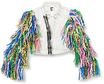 (PKT) (9906746) Ladies Birds Of Prey BOP Jacket Harley Quinn Fancy Dress Costume (S/M)
