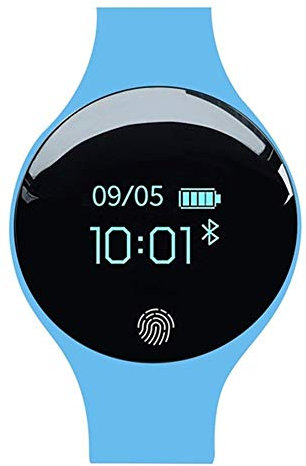 N/E Zhexundian Uomo di Sport Watche Orologio Digitale 30m Impermeabile Multifunzionale Nuoto subacqueo Outdoor Orologio da Polso Intelligente for iOS Android (Color : Blue)