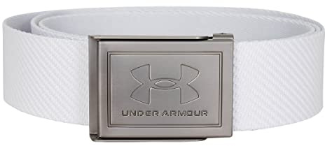 Under Armour Mens Gürtel Gurtband, Wht, 1369819, Size Osfm