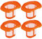 4 filtros para aspiradora de mano inalámbrica BLACK+DECKER BHHV320B BHHV320J BHHV520BF BHHV520BFP BHHV520BT BHHV520JF