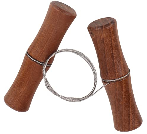 Filo da taglio per argilla, 3 metro filo da taglio per creta in acciaio inossidabile con manico in legno strumento da taglio per intaglio in ceramica artistica