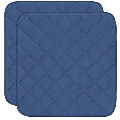 Petyoung 2 Stück wasserdichte Inkontinenz-Stuhl-Pads, rutschfeste, saugfähige Pads, Rollstuhl-Sitzpolster, wiederverwendbar, für Kinderzimmer