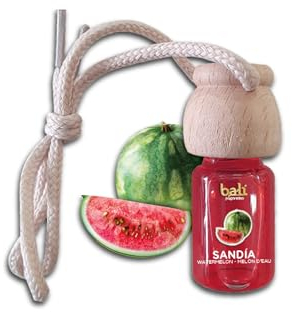 Bali fragancias Ambientador de coche SANDÍA 6 ml 0% alcohol, absorbe el mal olor de tu vehículo