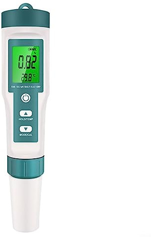 7 in 1 Wasserqualität Tester, Digital PH Messgerät, LCD Hintergrundbeleuchtung Wasserqualität Tester, Digital Wasserzähler Stift PH/ORP/EC/TEMP/SALT/S.G